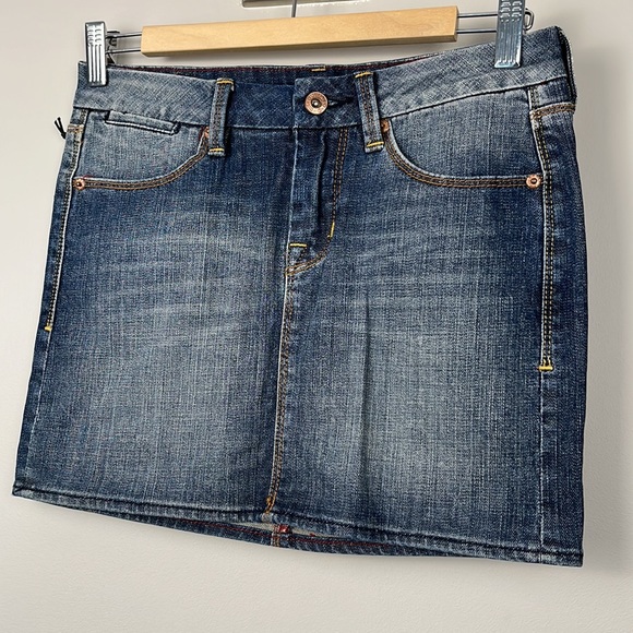 Buffalo David Bitton Denim Mini Skirt - Picture 2 of 11